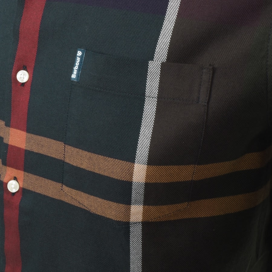 Alternative Image for ProductBarbour Long Sleeved Dunnon Check Shirt Navy3